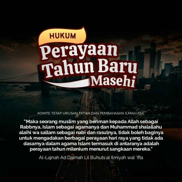 BENARKAH MUSLIM HARAM MERAYAKAN TAHUN BARU MASEHI