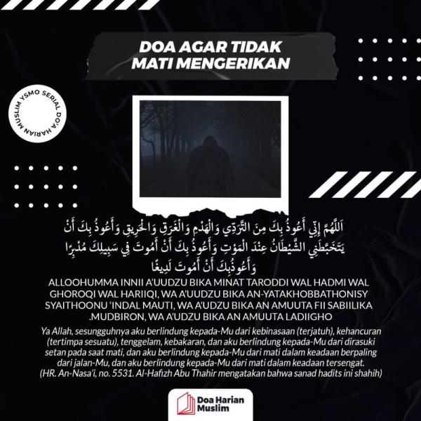 Doa Berlindung Dari Kematian Yang Mengerikan