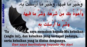 DOA SAAT ANGIN BERHEMBUS KENCANG