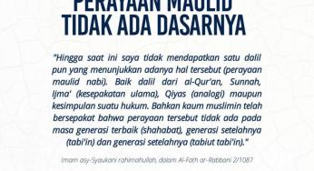 BIDAHNYA PERAYAAN MAULID NABI