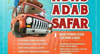 DI ANTARA ADAB-ADAB SAFAR