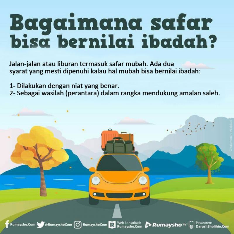 BAGAIMANA SAFAR BISA BERNILAI IBADAH?