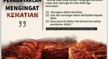 PERBANYAKLAH MENGINGAT KEMATIAN