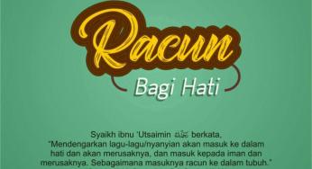MUSIK RACUN BAGI HATI