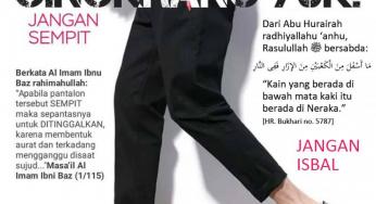 BOLEHKAH LAKI-LAKI MEMAKAI PANTALON (CELANA PANJANG)?