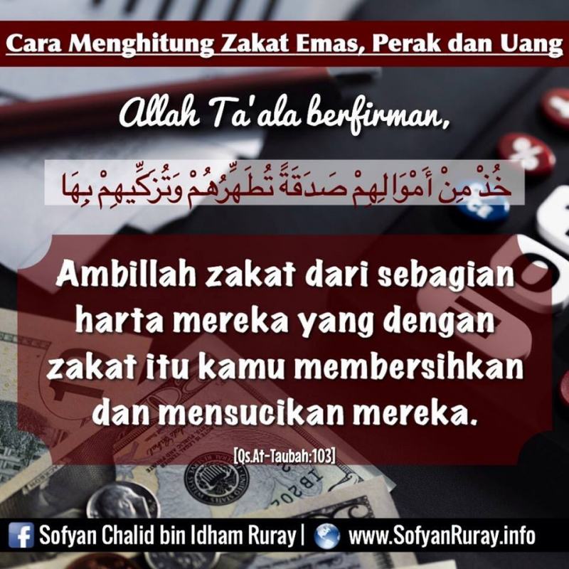 Cara Menghitung Zakat Emas Perak Dan Uang Nasihat Sahabat