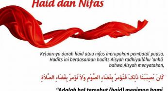 HUKUM PUASA KETIKA HAID DAN NIFAS