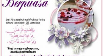 KEGEMBIRAAN BAGI ORANG YANG BERPUASA