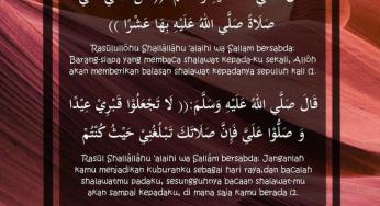 SATU SALAWAT DIBALAS SEPULUH