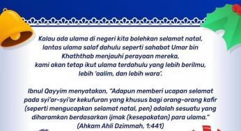 IJMA ULAMA: LARANGAN MENGUCAPKAN “SELAMAT” PADA HARI RAYA NON-MUSLIM