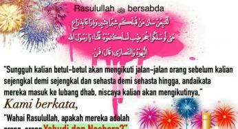 PERAYAAN TAHUN BARU TRADISI ORANG KAFIR, JAUHILAH…!