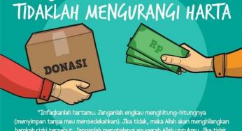 SEDEKAH TIDAKLAH MEMBUATMU MISKIN