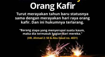 TAHUN BARU ADALAH HARI RAYA ORANG KAFIR