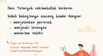 CARA BAHAGIA SEORANG HAMBA