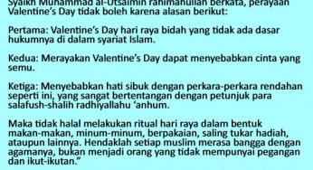 KABUT BERACUN ITU BERNAMA VALENTINE’S DAY