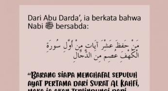 MAU TERLINDUNG DARI FITNAH DAJJAL? INI CARANYA