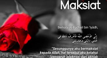 MUSIBAH PADA KENDARAAN DAN ISTRI KARENA MAKSIAT