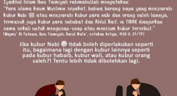 MENCIUM DAN MENGUSAP KUBURAN TERMASUK PERBUATAN MUNGKAR