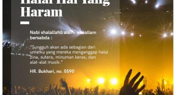 MENGANGGAP HALAL HAL YANG HARAM