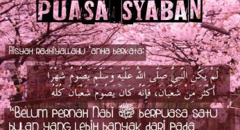 AYO KITA PERBANYAK PUASA SYABAN