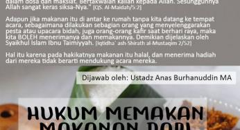 HUKUM MEMAKAN MAKANAN DARI ACARA BIDAH