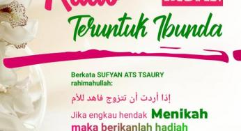 KADO INDAH TERUNTUK IBUNDA