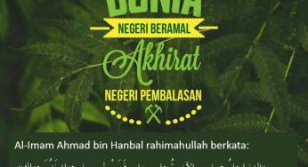 NEGERI BERAMAL DAN NEGERI PEMBALASAN