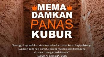 SEDEKAH MEMADAMKAN PANAS KUBUR
