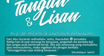 JANGAN SEKADAR MENAHAN LAPAR DAN HAUS KETIKA BERPUASA