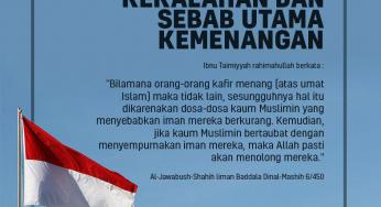 SEBAB UTAMA KEKALAHAN DAN SEBAB UTAMA KEMENANGAN