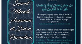 MAU TAHU BAGAIMANA CARANYA MERAIH AMPUNAN DI BULAN RAMADAN?