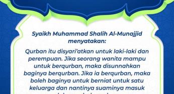 APAKAH ISTRI YANG KAYA BOLEH BERKURBAN UNTUK SUAMINYA?