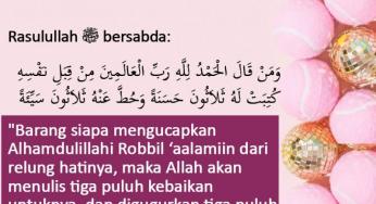 DITULIS 30 KEBAIKAN DAN DIGUGURKAN 30 DOSA