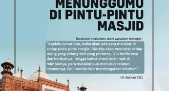 DATANG SETELAH KHATIB NAIK MIMBAR, TIDAK DAPAT PAHALA JUMATAN?