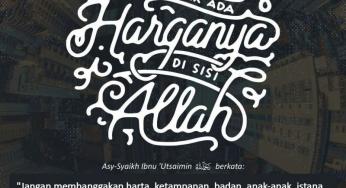 BAGI ALLAH, DUNIA LEBIH RENDAH DAN HINA DARIPADA BANGKAI