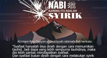 SYAFAAT TIDAK AKAN DIRAIH DENGAN MEMINTANYA KEPADA NABI