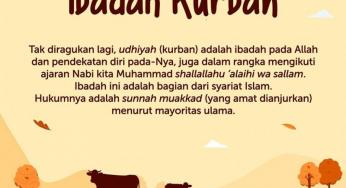 HIKMAH DI BALIK MENYEMBELIH KURBAN