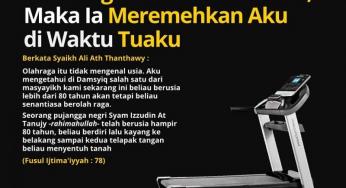 BEROLAH RAGALAH WAHAI SAHABAT