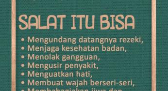 SEJAUH MANA KUALITAS SALATMU, MAKA SEJAUH ITU PULA KUALITAS KEHIDUPANMU