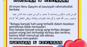 SEJATINYA INI MERUPAKAN HUKUMAN DAN KEHINAAN