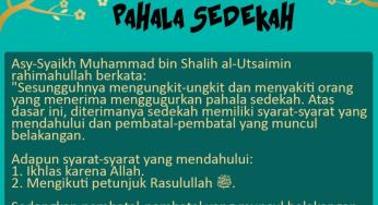 YANG BISA MENGGUGURKAN PAHALA SEDEKAH