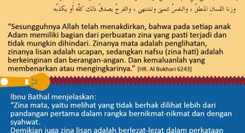 GAK BENAR: ZINA YANG TERLARANG ADALAH ZINA YANG TERANG-TERANGAN