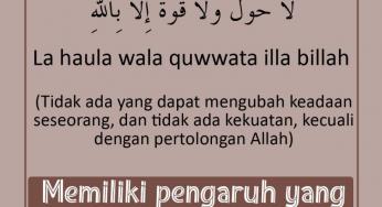 PENGARUH YANG LUAR BIASA UNTUK MENGHINDARI KEFAKIRAN