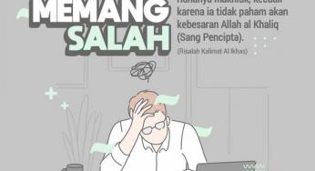 AKU MEMANG SALAH⁣