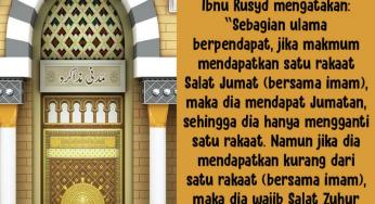 KAPAN TELAT SALAT JUMAT HARUS SALAT ZUHUR?