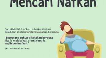 BERDOSA JIKA SUAMI ENGGAN MENCARI NAFKAH