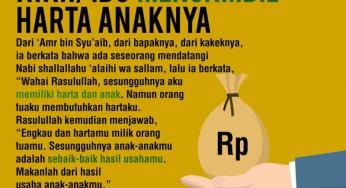BOLEHKAH ORANG TUA MENGAMBIL HARTA ANAKYA?