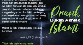 PRANK BUKAN AKHLAK ISLAMI