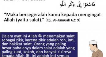 URGENSI DAN TINGGINYA KEDUDUKAN ZIKIR