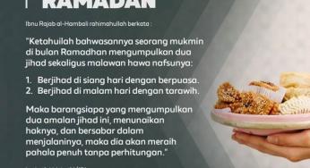 DUA JIHAD PADA WAKTU RAMADAN
